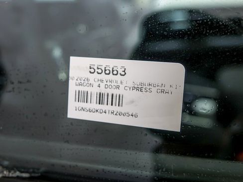 New 2026 Chevrolet Suburban Z71 w/ Z71 Off-Road Package image 29