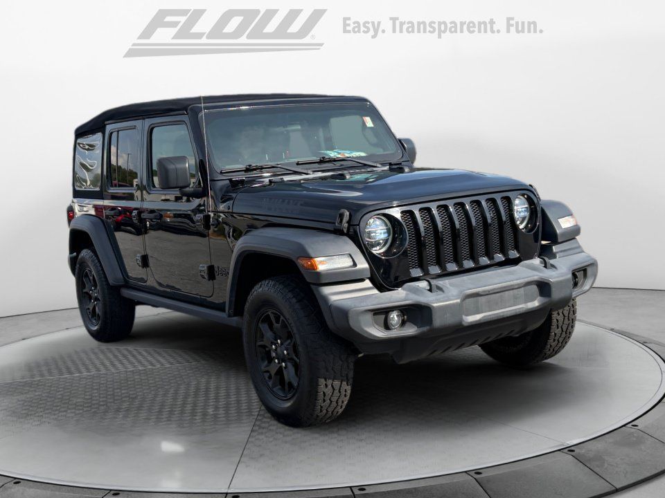 Used 2020 Jeep Wrangler Unlimited Sport AWD/4WD image 1