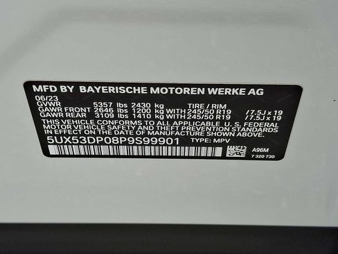 Used 2023 BMW X3 xDrive30i w/ Premium Package AWD/4WD image 26