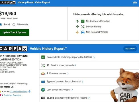 Used 2017 Porsche Cayenne Platinum Edition image 34