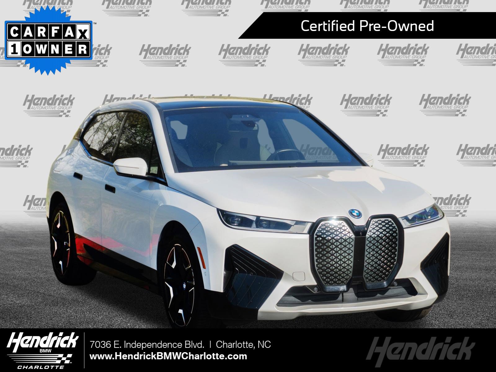 Certified 2024 BMW iX xDrive50 w/ Premium Package AWD/4WD image 1