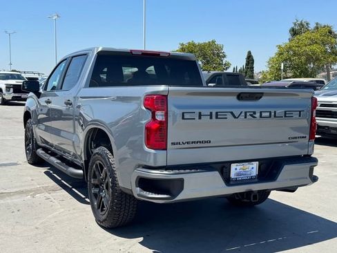 New 2026 Chevrolet Silverado 1500 Custom w/ Turbomax Blackout Package RWD image 3