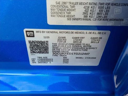 New 2026 Chevrolet Silverado 1500 LT Trail Boss w/ LT Trail Boss Premium Package image 18