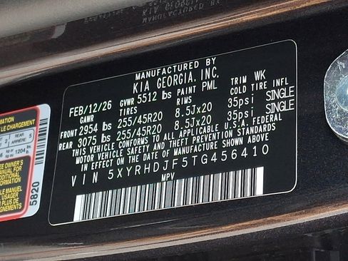 New 2026 Kia Sorento EX AWD/4WD image 19