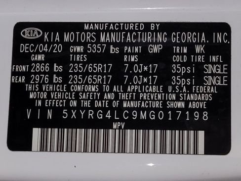 Used 2021 Kia Sorento LX image 33