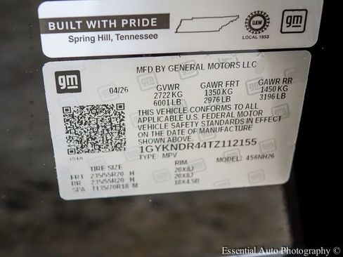 New 2026 Cadillac XT5 Premium Luxury w/ LPO, Floor Liner Package AWD/4WD image 24