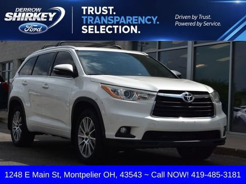 Used 2015 Toyota Highlander XLE AWD/4WD image 1