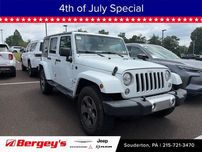 Certified 2017 Jeep Wrangler Unlimited Sahara w/ Connectivity Group