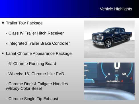 Used 2021 Ford F150 Lariat w/ Equipment Group 502A High image 16