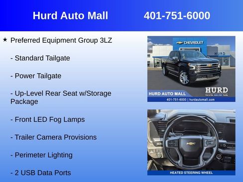 Certified 2024 Chevrolet Silverado 1500 High Country w/ Technology Package AWD/4WD image 36
