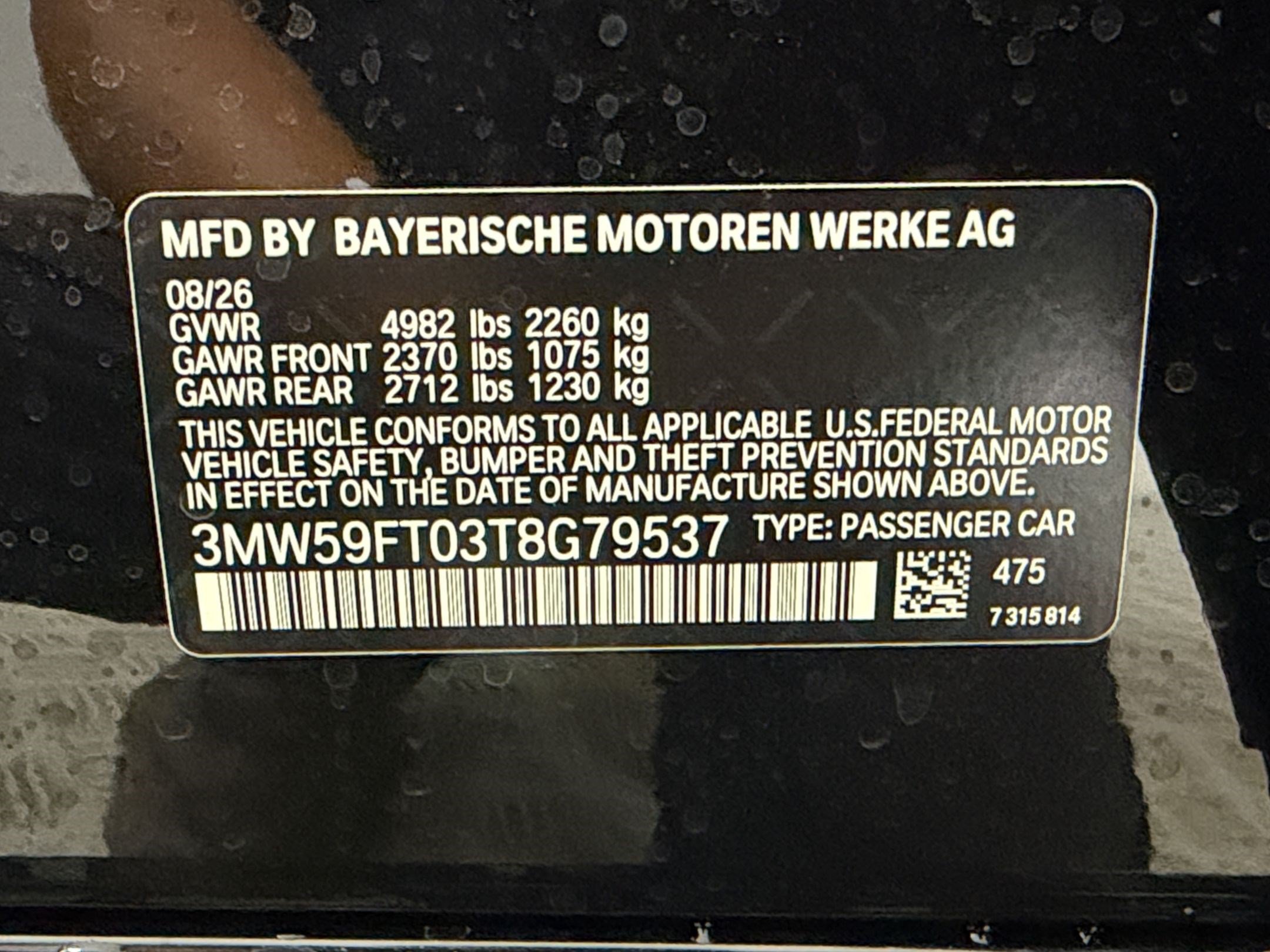 New 2026 BMW M340i w/ Premium Package RWD image 25