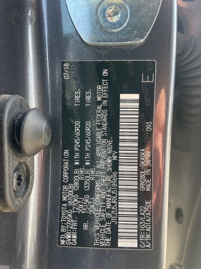 Used 2018 Toyota 4Runner Limited RWD image 35