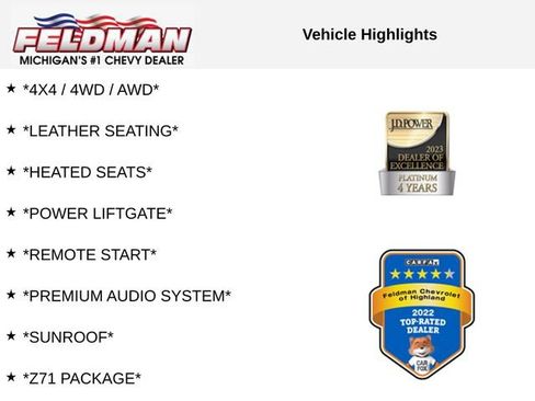 Used 2023 Chevrolet Tahoe Z71 w/ Luxury Package image 3