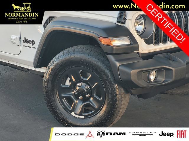 Certified 2025 Jeep Wrangler Sport AWD/4WD image 5