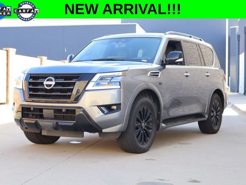 Used 2022 Nissan Armada SL w/ Midnight Edition Package RWD image 1