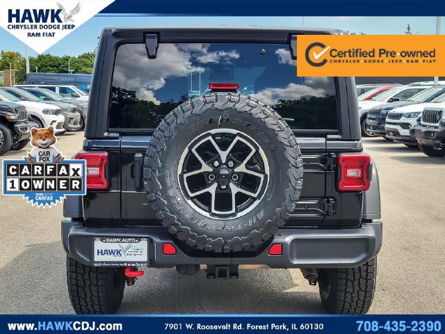 Certified 2024 Jeep Wrangler Unlimited Rubicon AWD/4WD image 5