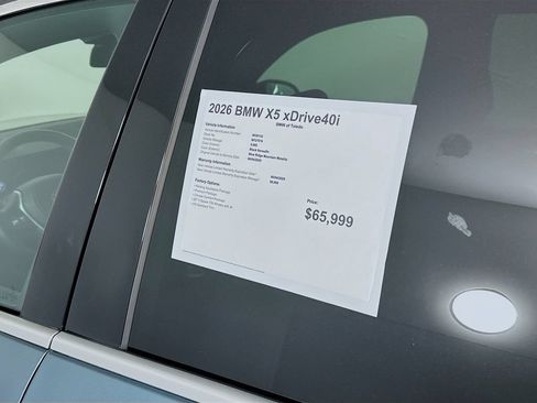 Used 2026 BMW X5 xDrive40i AWD/4WD image 12