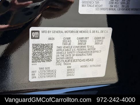New 2026 GMC Sierra 1500 AT4X AWD/4WD image 29
