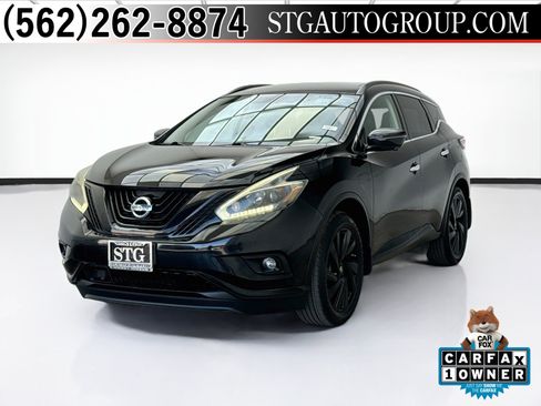 Used 2018 Nissan Murano SL w/ Midnight Edition Package FWD image 1