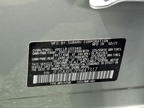 Certified 2023 Subaru Forester Limited image 27