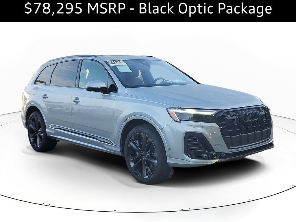 Certified 2026 Audi Q7 3.0T Premium Plus w/ Premium Plus Package AWD/4WD image 1