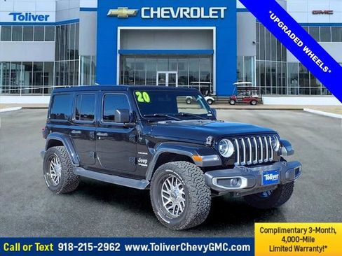 Used 2020 Jeep Wrangler Unlimited Sahara image 1