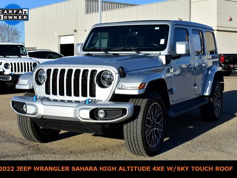 Used 2022 Jeep Wrangler Unlimited Sahara image 1