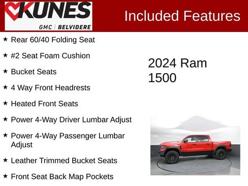 Used 2024 RAM 1500 TRX w/ TRX Level 2 Equipment Group AWD/4WD image 2