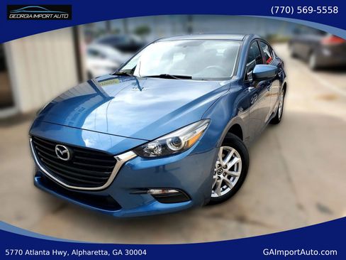 Used 2017 MAZDA MAZDA3 Sport w/ Preferred Equipment Package FWD image 1