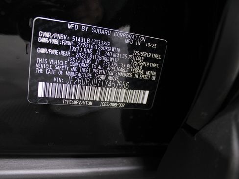 New 2026 Subaru Outback Touring XT image 37