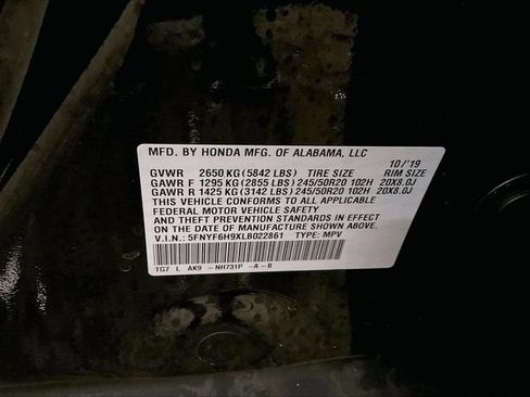 Used 2020 Honda Pilot Touring image 35