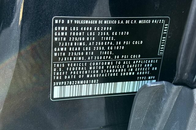 Certified 2022 Volkswagen Taos SE AWD/4WD image 28