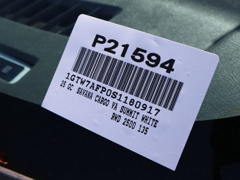 Used 2025 GMC Savana 2500 w/ Driver Convenience Package RWD image 38