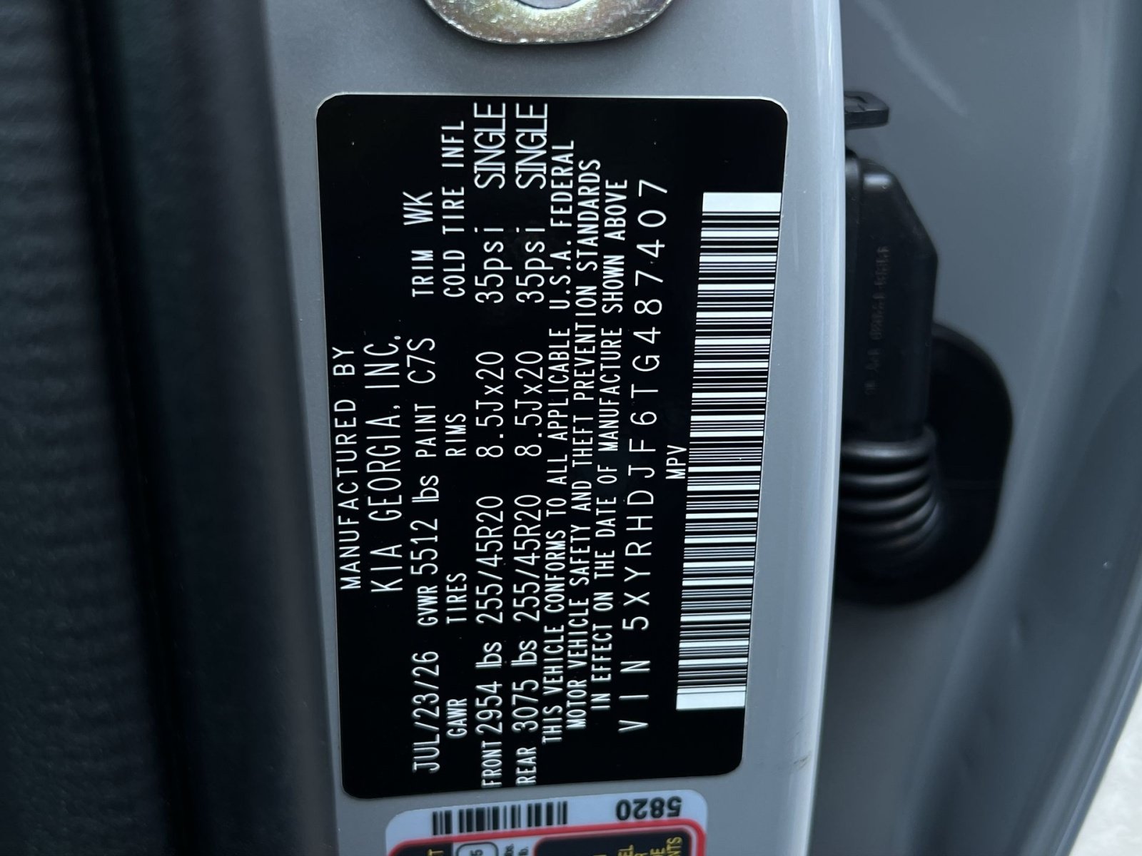 New 2026 Kia Sorento EX AWD/4WD image 35