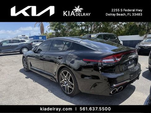 Used 2023 Kia Stinger GT2 w/ Red Interior Color Package RWD image 3
