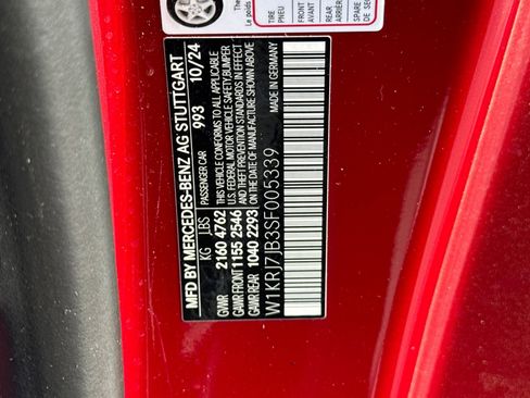 New 2025 Mercedes-Benz AMG GT 63 image 20