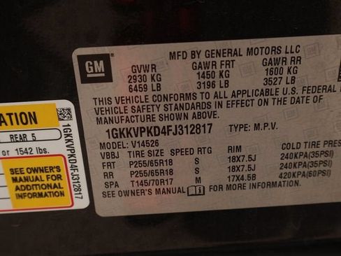 Used 2015 GMC Acadia SLE AWD/4WD image 24