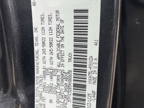 Used 2022 Toyota Tundra Capstone image 32