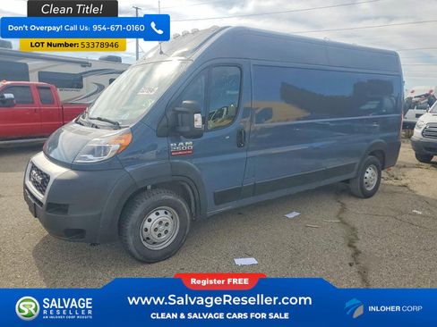 Used 2019 RAM ProMaster 2500 FWD image 1