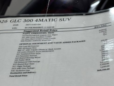 New 2026 Mercedes-Benz GLC 300 4MATIC image 19