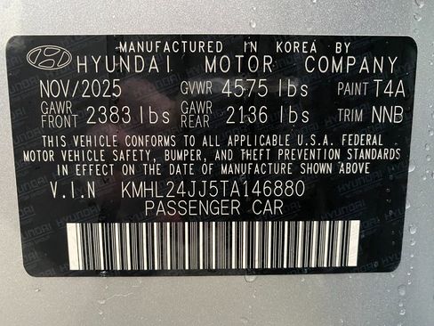 New 2026 Hyundai Sonata Blue image 31