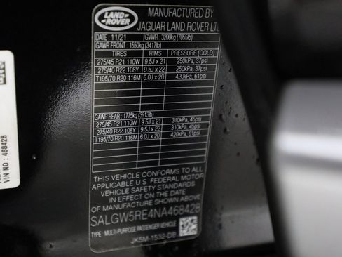 Used 2022 Land Rover Range Rover LWB SV Autobiography image 53