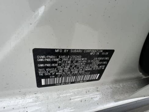 New 2026 Subaru Crosstrek 2.5i Limited AWD/4WD image 15