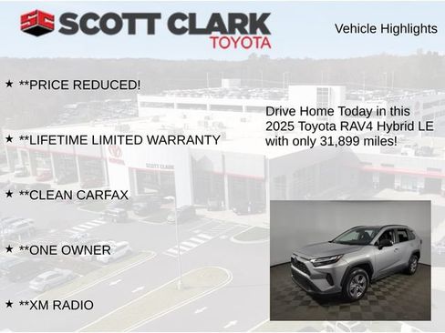 Used 2025 Toyota RAV4 LE AWD/4WD image 12