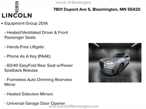 Certified 2023 Lincoln Corsair Reserve w/ Equipment Group 201A image 9