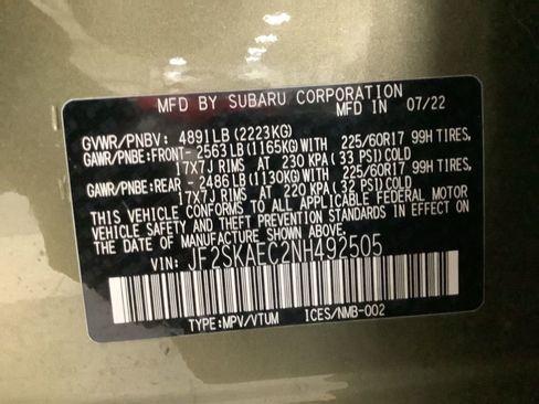 Certified 2022 Subaru Forester Premium image 33