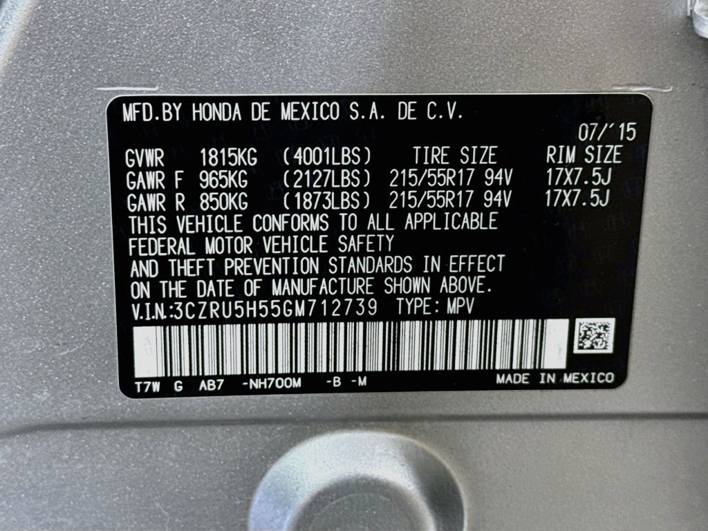 Used 2016 Honda HR-V EX image 40