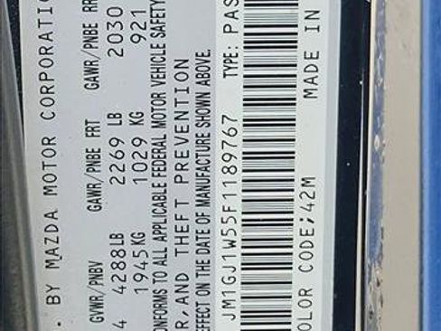 Used 2015 MAZDA MAZDA6 Grand Touring image 14