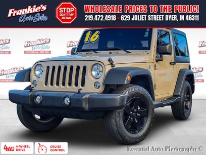 Used 2016 Jeep Wrangler Sport w/ Quick Order Package 24S