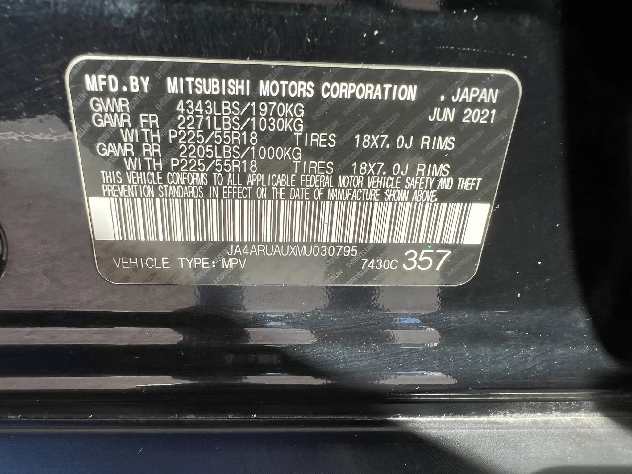 Used 2021 Mitsubishi Outlander Sport ES AWD/4WD image 31